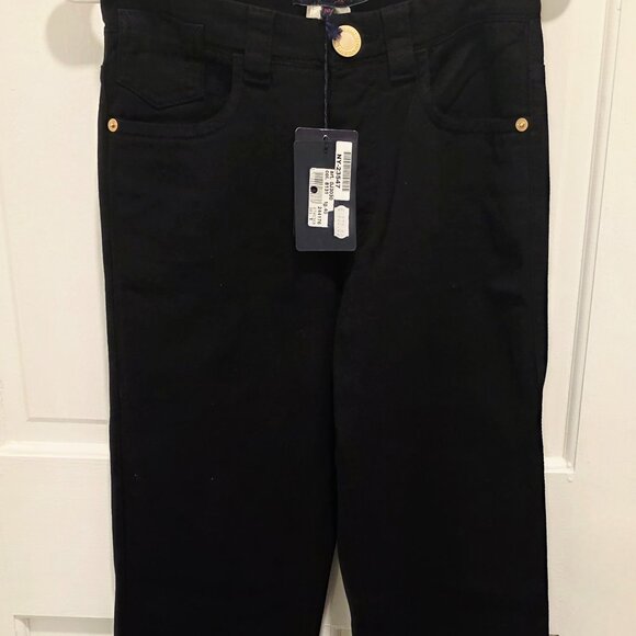 Les Copains- Luxury Italian Jeans.Black SZ 2. Brand new w/tags. - Picture 1 of 3